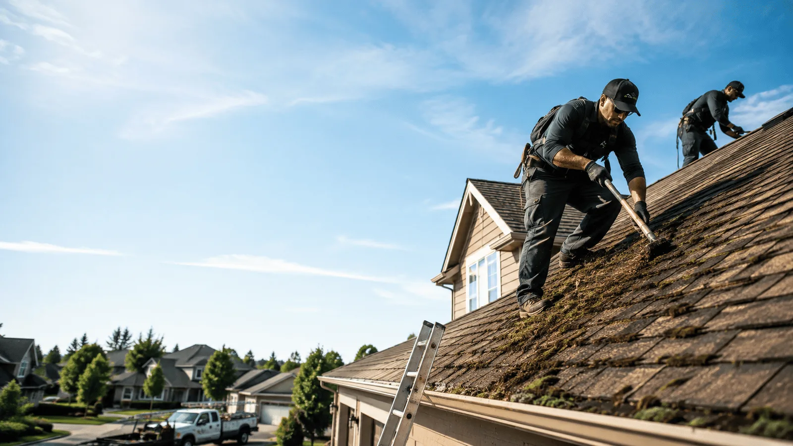 Roof Moss Removal in Boston, IN near me